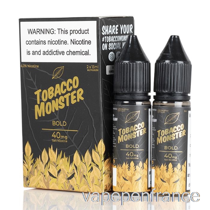 Gras - Sels De Monstre De Tabac - Stylo Vape 30 Ml 24 Mg
